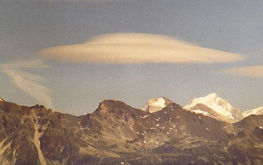 inverted saucer cloud