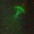 Auroral light bouncing off satellite 